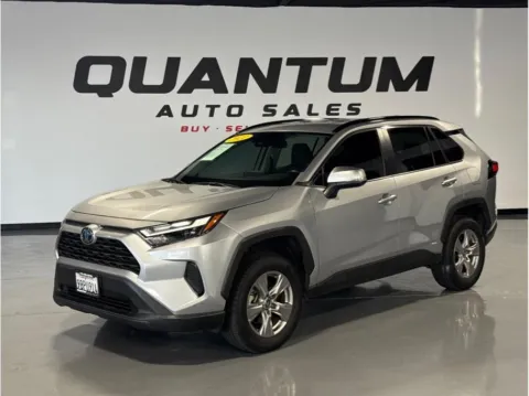 Silver 2022 Toyota RAV4 Hybrid XLE Sport Utility 4D for sale in Santa Ana, CA