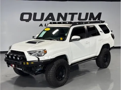 White 2021 Toyota 4Runner TRD Off-Road Premium Sport Utility 4D for sale in Santa Ana, CA