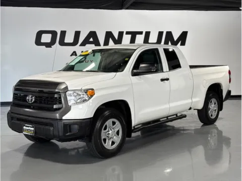 White 2017 Toyota Tundra Double Cab SR Pickup 4D 6 1/2 ft for sale in Santa Ana, CA
