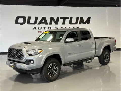 Gray 2020 Toyota Tacoma Double Cab TRD Sport Pickup 4D 6 ft for sale in Santa Ana, CA