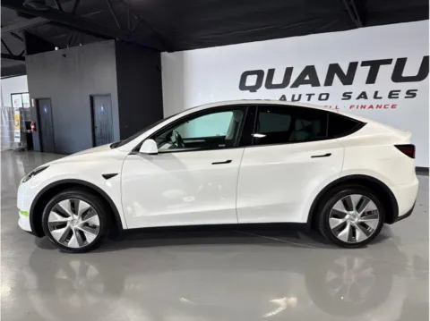 Photos of 2023 Tesla Model Y Long Range Sport Utility 4D for sale in Santa Ana, CA at Quantum Auto Sales - Santa Ana