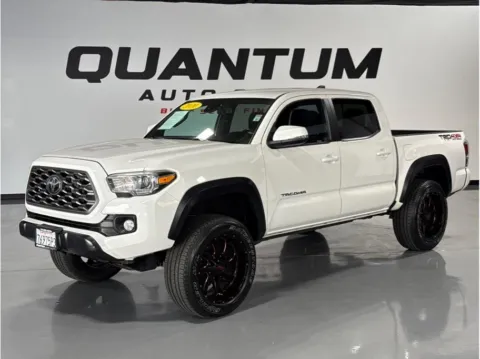 White 2020 Toyota Tacoma Double Cab TRD Off-Road Pickup 4D 5 ft for sale in Santa Ana, CA