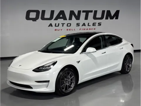 White 2020 Tesla Model 3 Long Range Sedan 4D for sale in Santa Ana, CA