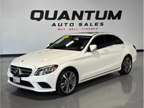 White 2020 Mercedes-benz C-Class C 300 Sedan 4D for sale in Santa Ana, CA