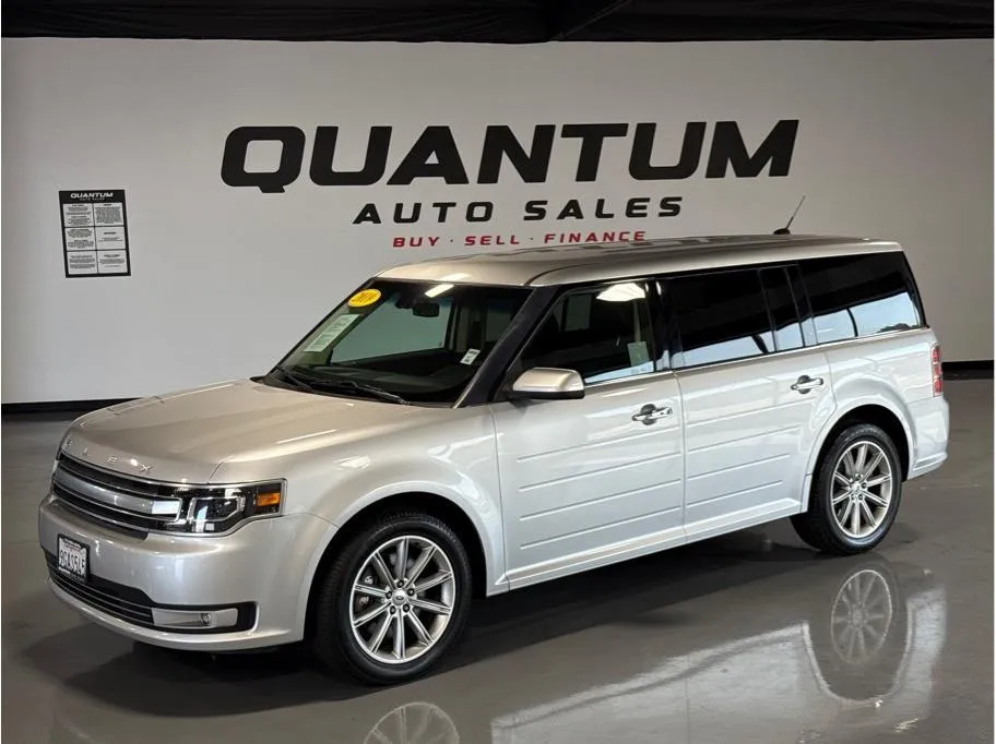 Silver 2019 Ford Flex Limited Sport Utility 4D for sale in Santa Ana, CA