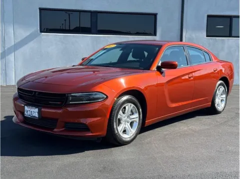 Orange 2022 Dodge Charger SXT Sedan 4D for sale in Santa Ana, CA