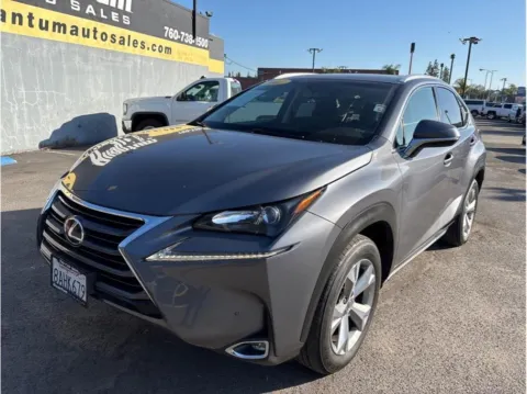 Gray 2017 Lexus NX 200t Sport Utility 4D for sale in Escondido, CA