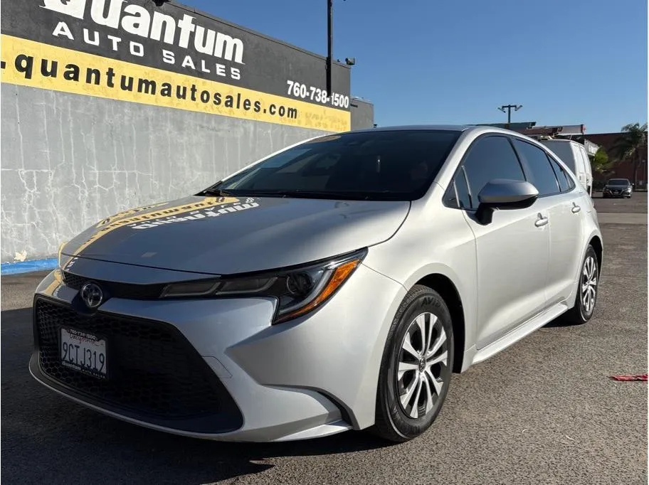 Silver 2022 Toyota Corolla Hybrid LE Sedan 4D for sale in Escondido, CA