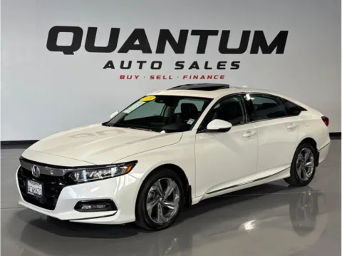 White 2020 Honda Accord EX-L Sedan 4D for sale in Escondido, CA