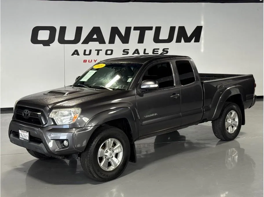 Gray 2015 Toyota Tacoma Access Cab PreRunner Pickup 4D 6 ft for sale in Escondido, CA