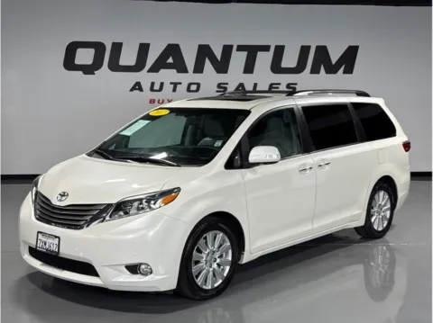 White 2017 Toyota Sienna Limited Minivan 4D for sale in Escondido, CA