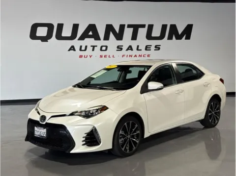 White 2017 Toyota Corolla SE Sedan 4D for sale in Escondido, CA