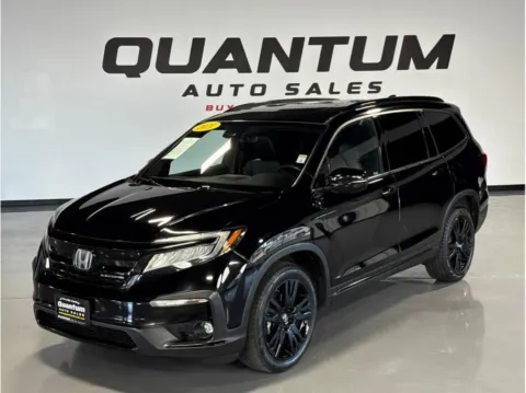 Black 2021 Honda Pilot Black Edition Sport Utility 4D for sale in Escondido, CA