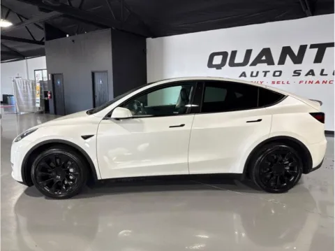 Photos of 2021 Tesla Model Y Long Range Sport Utility 4D for sale in Escondido, CA at Quantum Auto Sales - Escondido