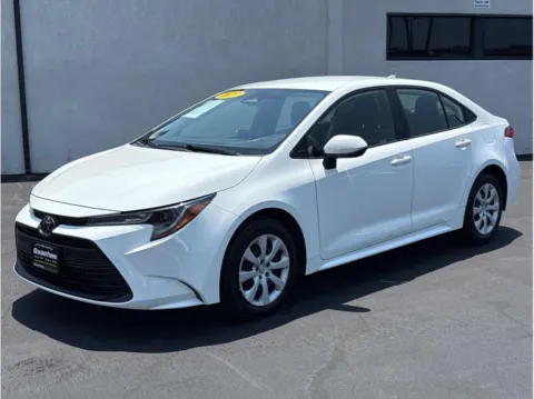 White 2023 Toyota Corolla LE Sedan 4D for sale in Escondido, CA