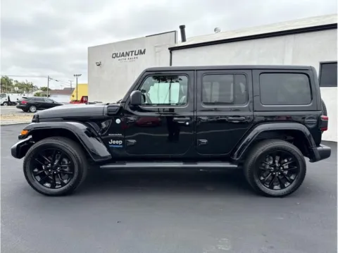 Photos of 2021 Jeep Wrangler Unlimited 4xe Sahara 4xe Sport Utility 4D for sale in Escondido, CA at Quantum Auto Sales - Escondido