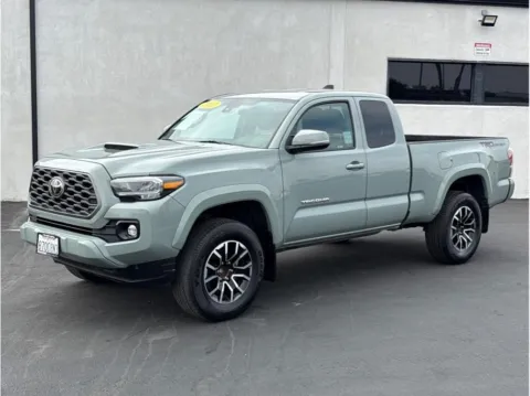 Gray 2022 Toyota Tacoma Access Cab TRD Sport Pickup 4D 6 ft for sale in Escondido, CA