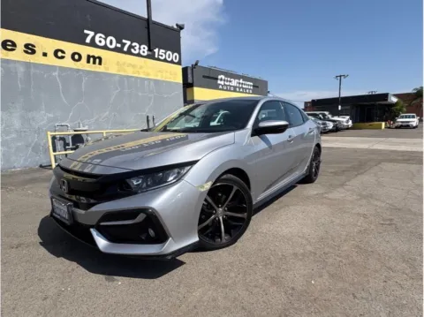 Silver 2021 Honda Civic Sport Hatchback 4D for sale in Escondido, CA