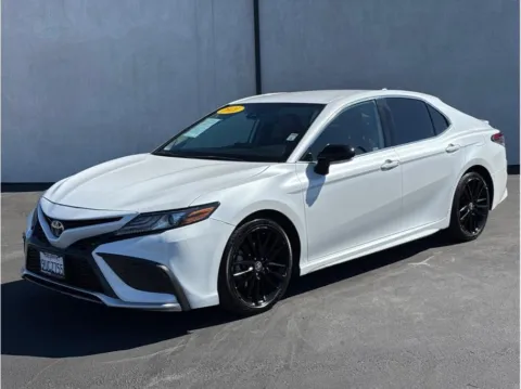 White 2021 Toyota Camry XSE Sedan 4D for sale in Escondido, CA