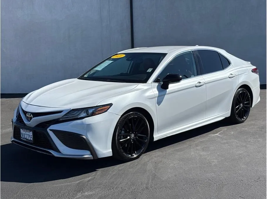 White 2021 Toyota Camry XSE Sedan 4D for sale in Escondido, CA