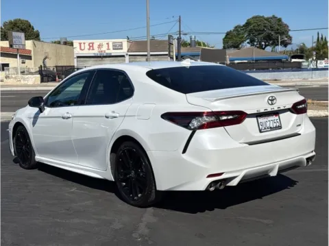 Another view of 2021 Toyota Camry XSE Sedan 4D for sale in Escondido, CA at Quantum Auto Sales - Escondido