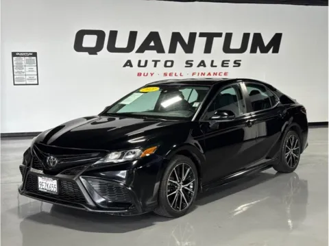 Black 2021 Toyota Camry SE Sedan 4D for sale in Escondido, CA