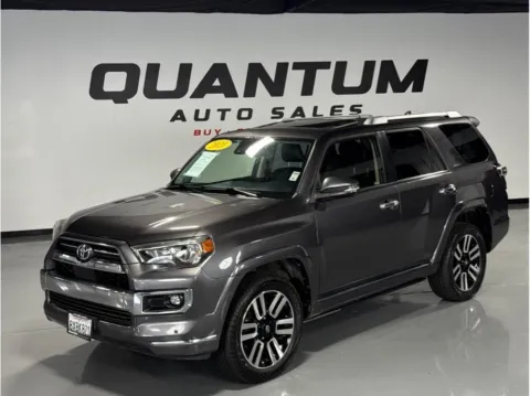 Gray 2021 Toyota 4Runner Limited Sport Utility 4D for sale in Escondido, CA