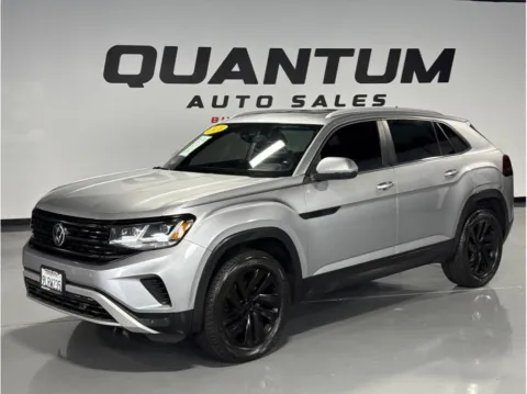 Silver 2020 Volkswagen Atlas Cross Sport SE w/Technology Sport Utility 4D for sale in Escondido, CA