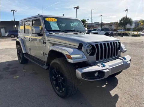 Another view of 2021 Jeep Wrangler Unlimited 4xe High Altitude 4xe Sport Utility 4D for sale in Escondido, CA at Quantum Auto Sales - Escondido