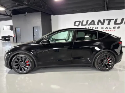 Photos of 2022 Tesla Model Y Performance Sport Utility 4D for sale in Escondido, CA at Quantum Auto Sales - Escondido