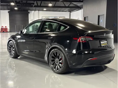 Another view of 2022 Tesla Model Y Performance Sport Utility 4D for sale in Escondido, CA at Quantum Auto Sales - Escondido