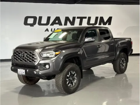 Gray 2022 Toyota Tacoma Double Cab TRD Off-Road Pickup 4D 5 ft for sale in Escondido, CA