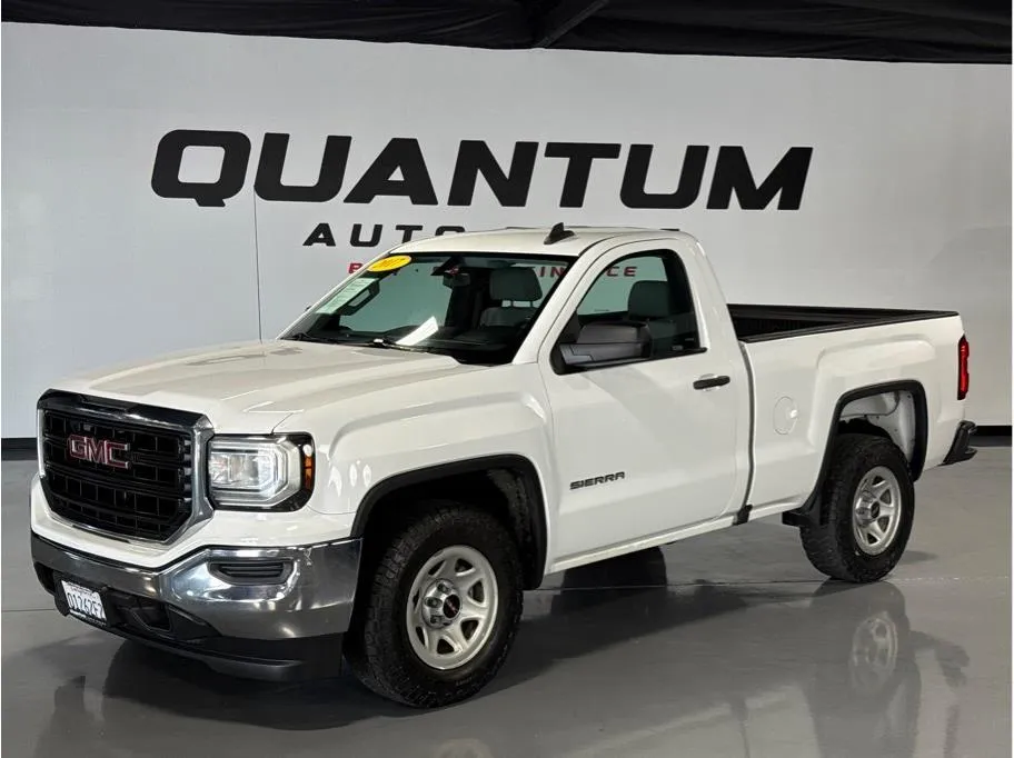 White 2017 GMC Sierra 1500 Regular Cab Pickup 2D 6 1/2 ft for sale in Escondido, CA