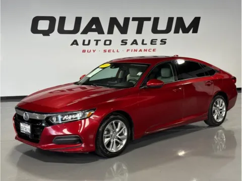 Red 2018 Honda Accord LX Sedan 4D for sale in Escondido, CA