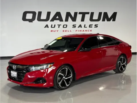 Red 2022 Honda Accord Sport Sedan 4D for sale in Escondido, CA