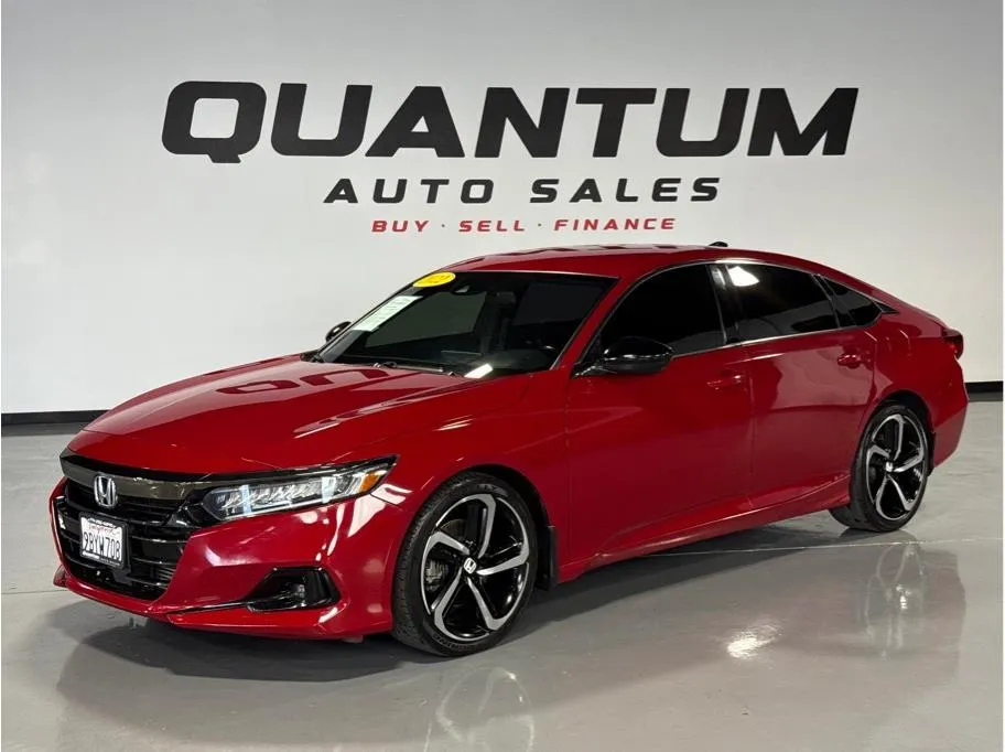 Red 2022 Honda Accord Sport Sedan 4D for sale in Escondido, CA