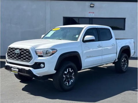 White 2021 Toyota Tacoma Double Cab TRD Off-Road Pickup 4D 5 ft for sale in Escondido, CA