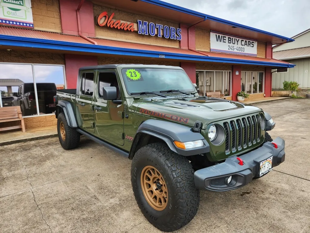Green 2023 Jeep Gladiator Rubicon for sale in Lihue, HI