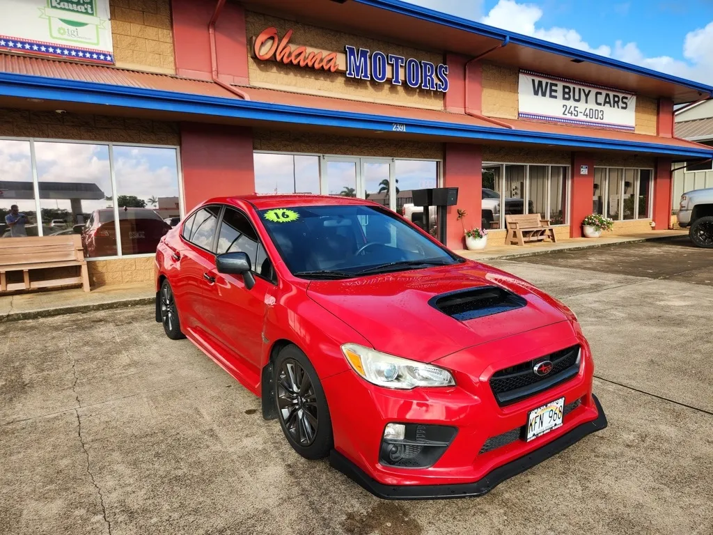 Red 2016 Subaru WRX for sale in Lihue, HI
