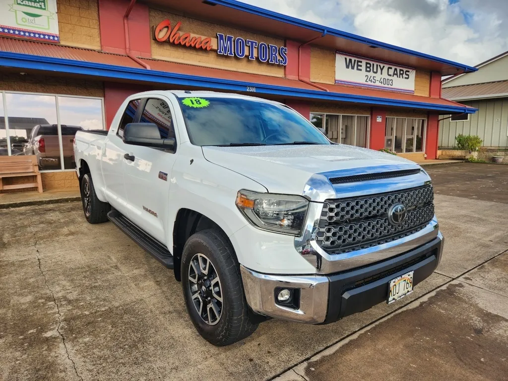 White 2018 Toyota Tundra SR5 for sale in Lihue, HI