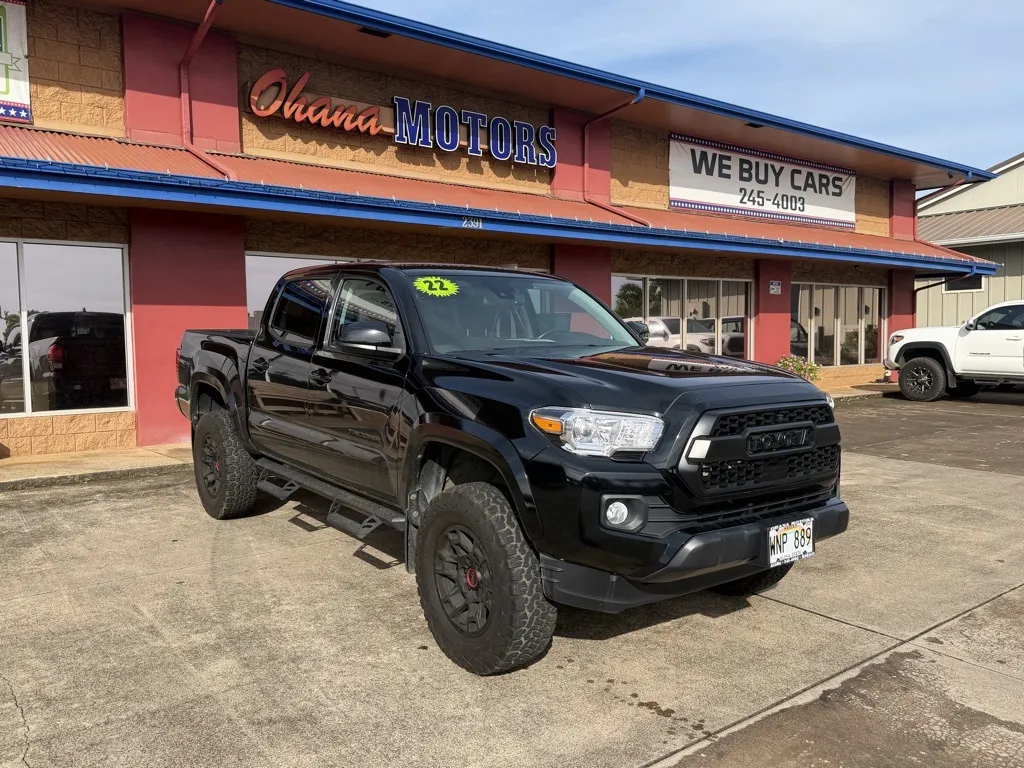 Black 2022 Toyota Tacoma SR5 for sale in Lihue, HI