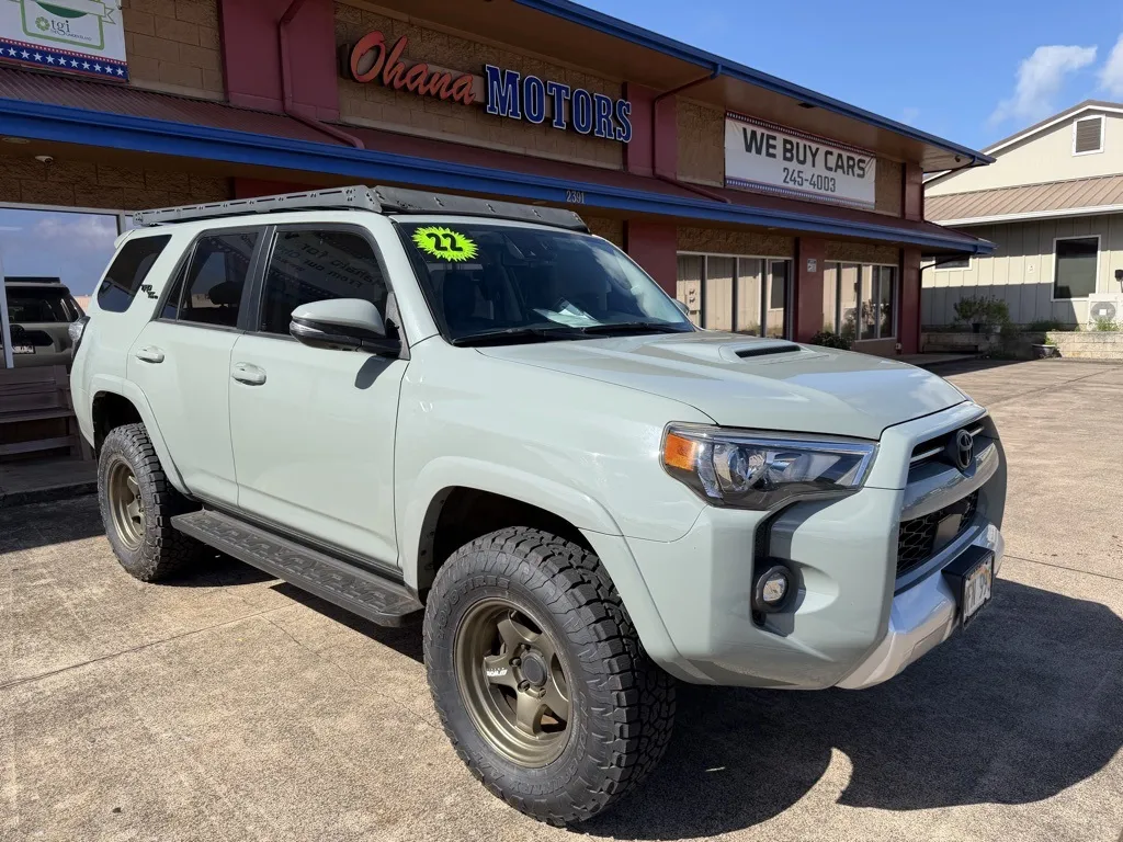 Gray 2022 Toyota 4Runner TRD Off-Road Premium for sale in Lihue, HI