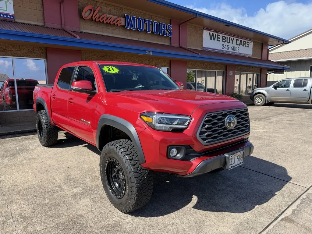 Red 2021 Toyota Tacoma TRD Off-Road for sale in Lihue, HI