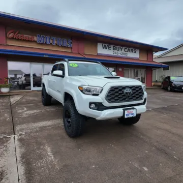 White 2021 Toyota Tacoma TRD Sport for sale in Lihue, HI