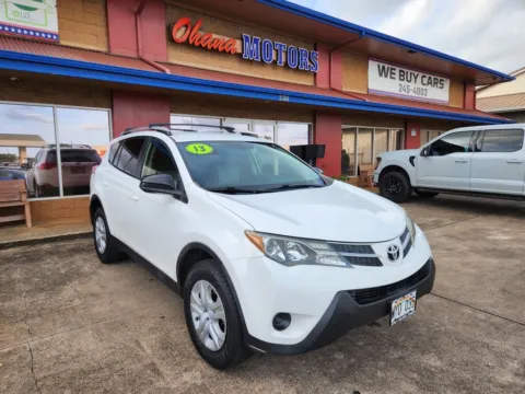 White 2013 Toyota RAV4 LE for sale in Lihue, HI