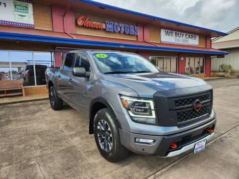 Gray 2023 Nissan Titan PRO-4X for sale in Lihue, HI
