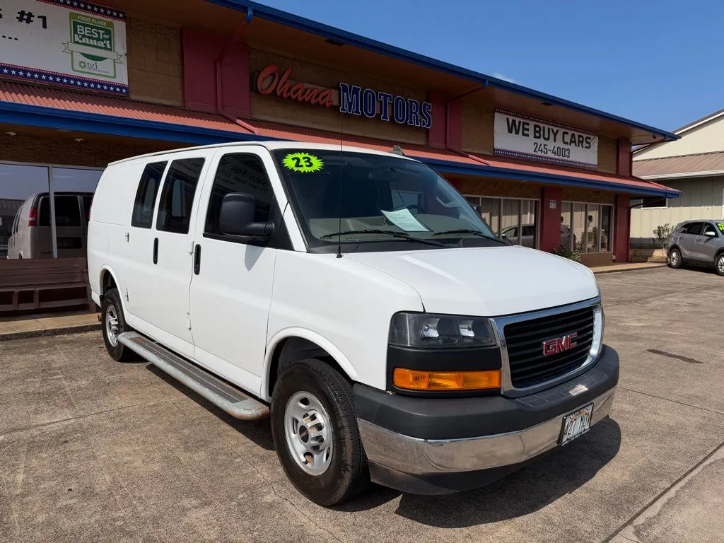 White 2023 GMC Savana 2500 Work Van for sale in Lihue, HI