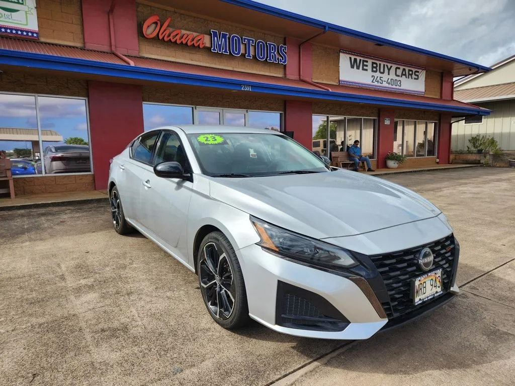 Silver 2023 Nissan Altima 2.5 SR for sale in Lihue, HI