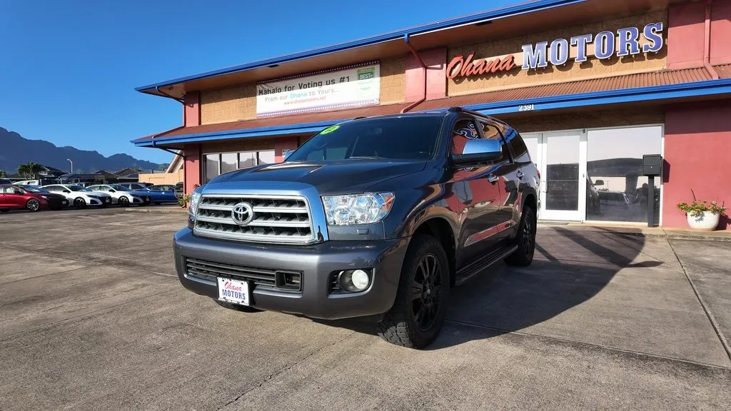 Gray 2012 Toyota Sequoia Platinum for sale in Lihue, HI