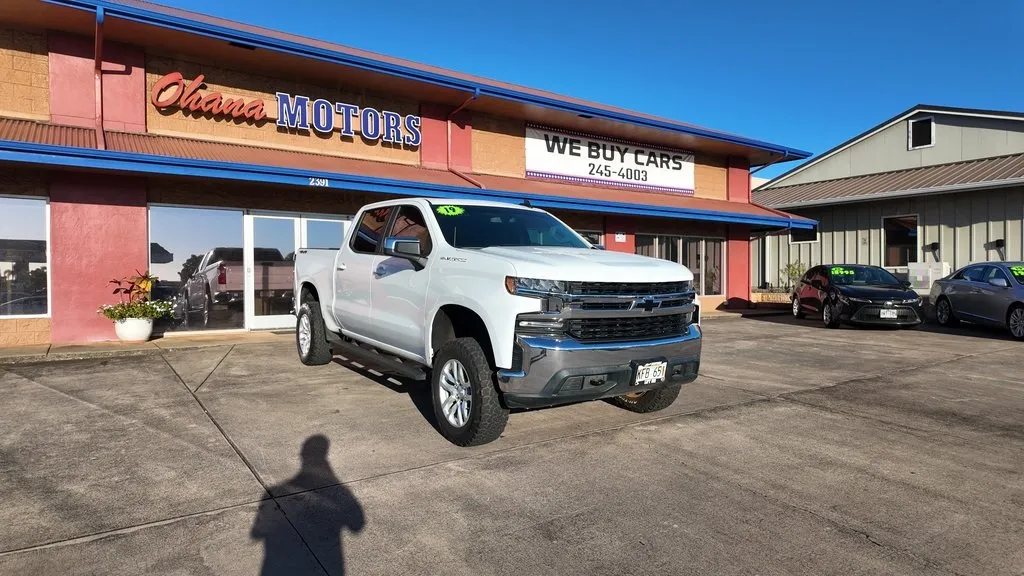White 2019 Chevrolet Silverado 1500 LT for sale in Lihue, HI